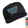 Power Trip Store Merch Skull Logo Snapback Hat (Black)