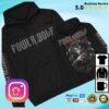 Powerwolf Store Merch Blood And Religion Hoodie