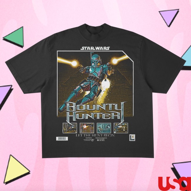 Prestige Merch Supply Store Merch Star Wars Bounty Hunter Tee