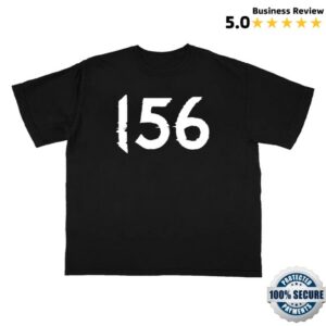 Pure Noise Records Store Merch 156 Silence 156 Logo - Black Shirt