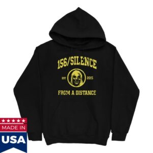 Pure Noise Records Store Merch 156 Silence Varsity - Black Pullover Hoodie