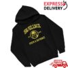 Pure Noise Records Store Merch 156 Silence Varsity - Black Pullover Hoodie