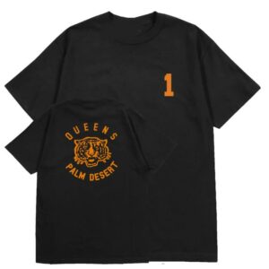 Queens Of The Stone Age Merch Palm Desert Black Tee Shirt