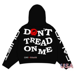 Quiet Racing Club Merch Store Don't Tread On Me Hoodie