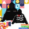 Quiet Racing Club Merch Store Don't Tread On Me Hoodie