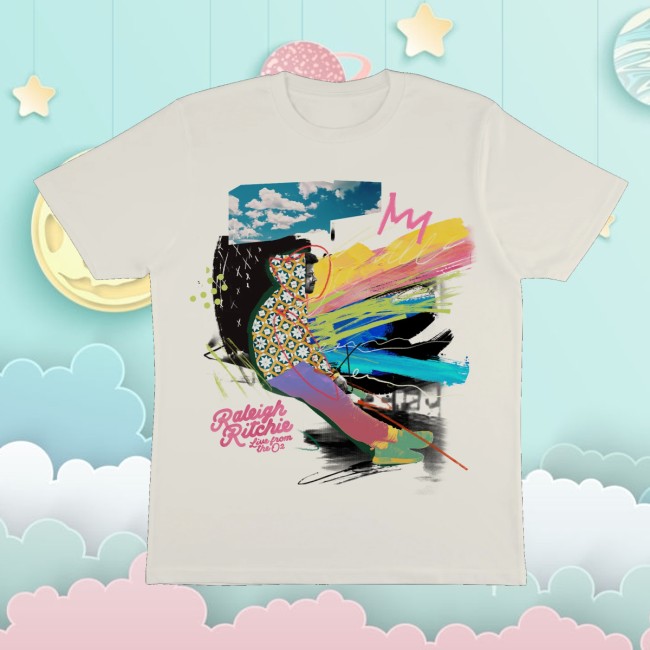 Raleigh Ritchie Store Merch Live From The O2 Montage Shirt 2 Raleigh Ritchie Store Merch Live From The O2 Montage Shirt