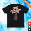 Raleigh Ritchie Store Merch Live From The O2 Tracklist Shirt