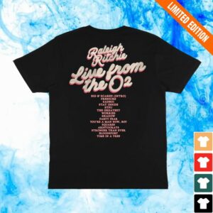 Raleigh Ritchie Store Merch Live From The O2 Tracklist Shirt