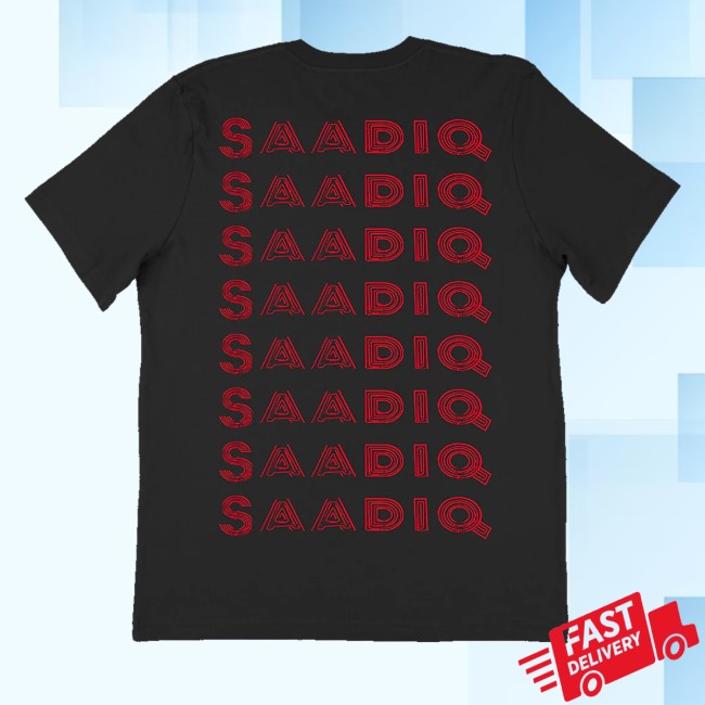 Raphael Saadiq Store Merch Big Face Red Text Shirt