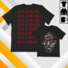 Raphael Saadiq Store Merch Big Face Red Text Shirt