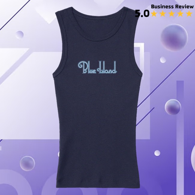 Ravyn Lenae Merch Store Blue Island Tank 3 Ravyn Lenae Merch Store Blue Island Tank