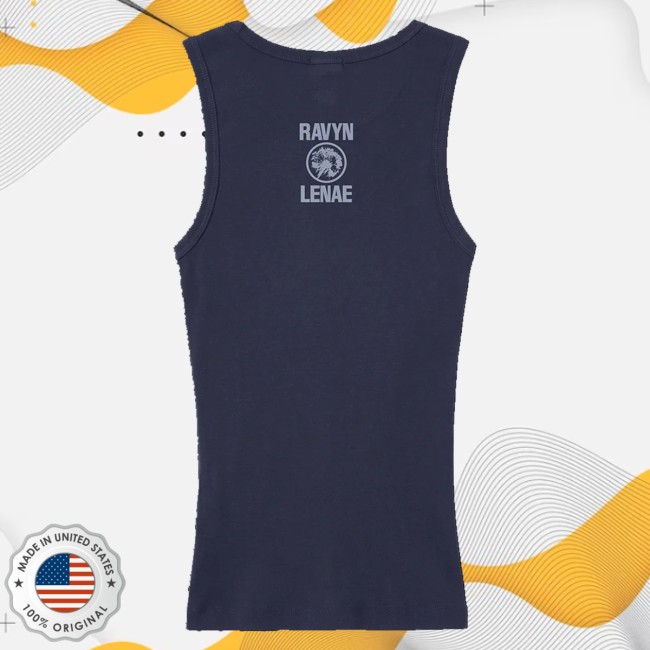 Ravyn Lenae Merch Store Blue Island Tank 4 Ravyn Lenae Merch Store Blue Island Tank