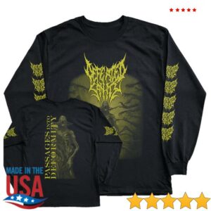 Reality Fade Merch Shop Defeated Sanity Passages Into Deformity Long Sleeve