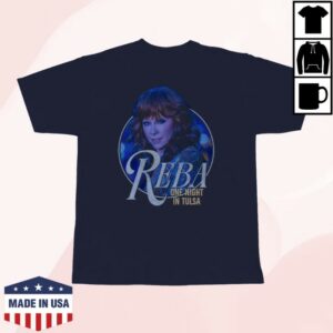 Reba Mcentire Merch Store One Night In Tulsa Shirt