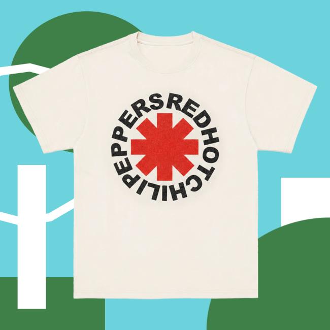 Red Hot Chili Peppers Merch Shop Store Asterisk Logo Tee