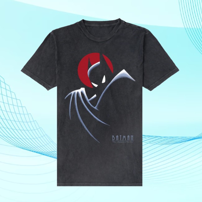 Retrokid Store Merch Batman The Animated Series Logo Shirt Vintage Black 3 Retrokid Store Merch Batman The Animated Series Logo Shirt Vintage Black
