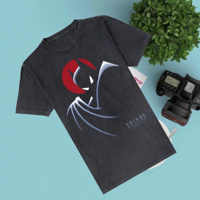 Retrokid Store Merch Batman The Animated Series Logo Shirt Vintage Black 4 Retrokid Store Merch Batman The Animated Series Logo Shirt Vintage Black