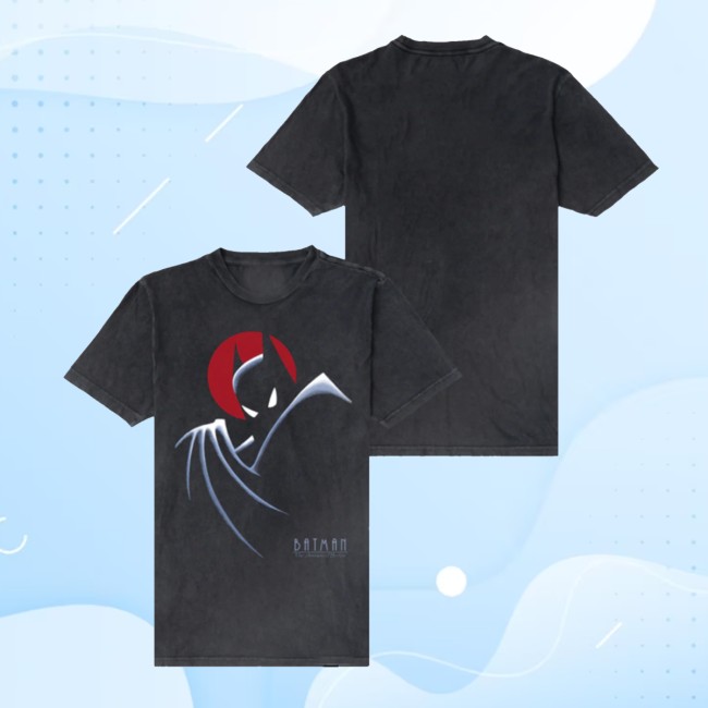 Retrokid Store Merch Batman The Animated Series Logo Shirt Vintage Black 5 Retrokid Store Merch Batman The Animated Series Logo Shirt Vintage Black