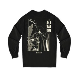 Retrokid Store Merch Batman The Animated Series Noir Long Sleeve Black