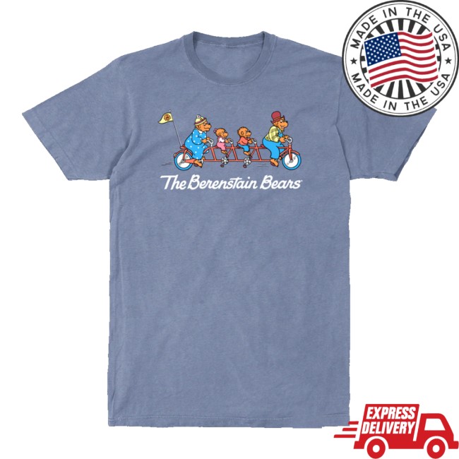 Retrokid Store Merch Berenstain Bears Wheely Good Time Shirt