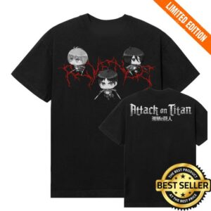Revenge Merch Shop Trio Lightning Tee Black-Red