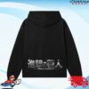 Revenge Store Merch Attack On Titan Arch Logo Hoodie Black