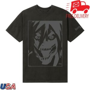 Revenge Store Merch Attack Titan Tee Black