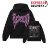 Revenge Store Merch Oracle Hoodie Black-Pink