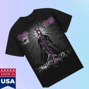 Revenge Store Merch Oracle Tee Black-Pink