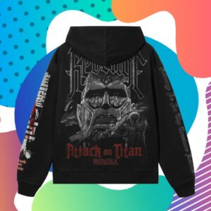 Revenge Store Merch Reformation Zip Black-Red