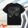 Revenge Store Merch Titan Arch Logo Tee Black-White