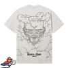 Revenge Store Merch Titan Arch Logo Tee White-Black