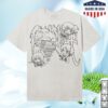 Revenge Store Merch Titan Arch Logo Tee White-Black