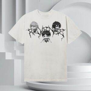 Revenge Store Merch Trio Lightning Tee White-Black