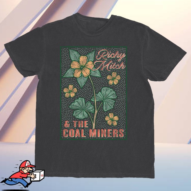 Richy Mitch & The Coal Miners Merch Store Flower Power Tee