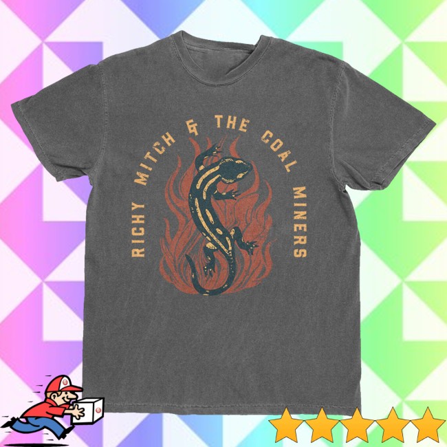 Richy Mitch & The Coal Miners Merch Store Salamander Tee