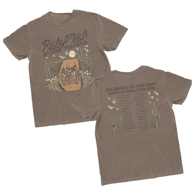 Richy Mitch & The Coal Miners Merch Store Tour Tee