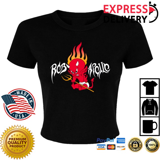 Rob Apollo Store Merch Devil Baby Crop Tee 2 Rob Apollo Store Merch Devil Baby Crop Tee