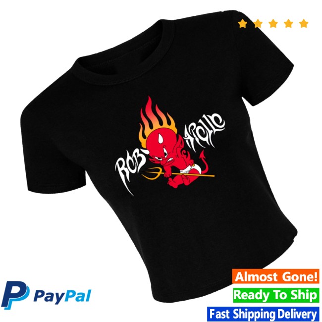 Rob Apollo Store Merch Devil Baby Crop Tee 3 Rob Apollo Store Merch Devil Baby Crop Tee