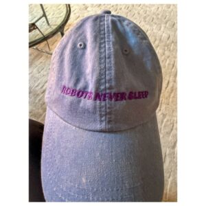 Robot Ventures Merch Store Robots Never Sleep Hat