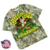 Rolling Loud Store Merch Swamp Wrasslin Camo 26 Lineup Tee