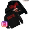 Rory Store Merch Bloodletting Zip Hoodie Black