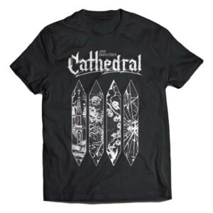 Sacred Bones Records Merch Shop John Carpenter Cathedral T-Shirt
