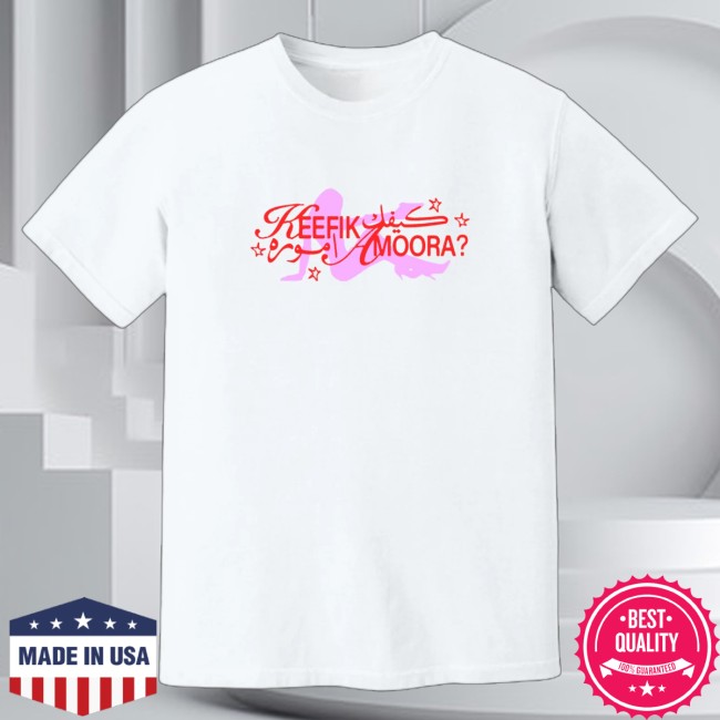 Saint Levant Merch Store Keefik Amoora Unisex Tee White