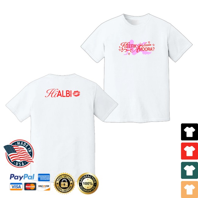 Saint Levant Merch Store Keefik Amoora Unisex Tee White