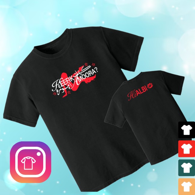 Saint Levant Store Merch Keefik Amoora Shirt Black