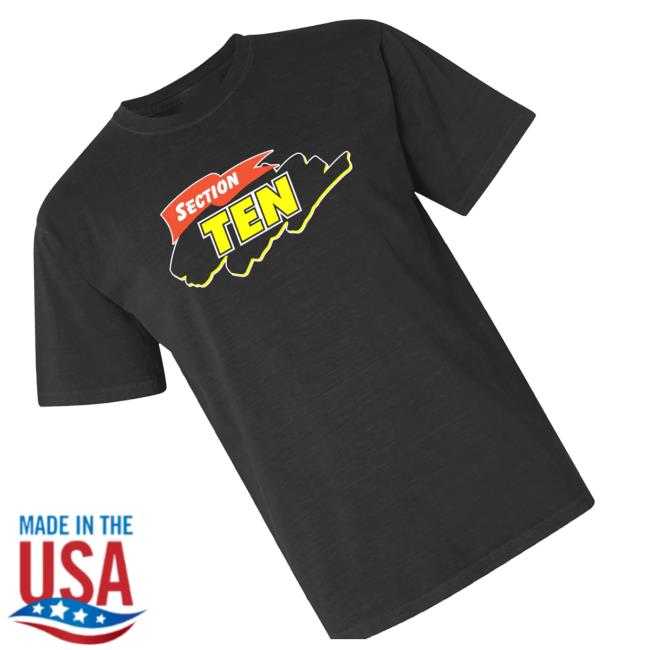 Section10 Merch Shop Store Cartoon T-Shirt
