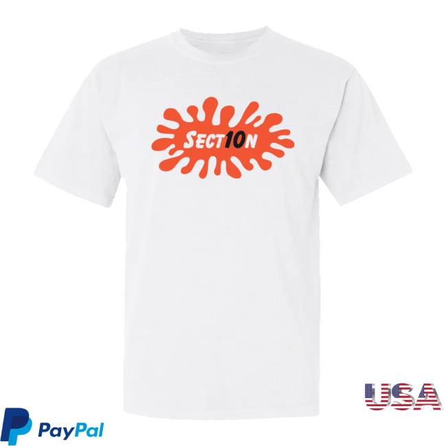 Section10 Merch Shop Store Splat T-Shirt