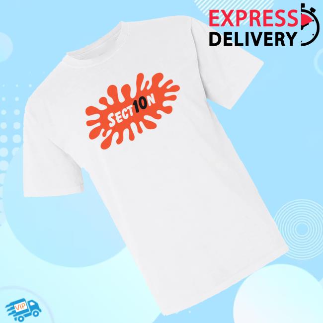 Section10 Merch Shop Store Splat T-Shirt