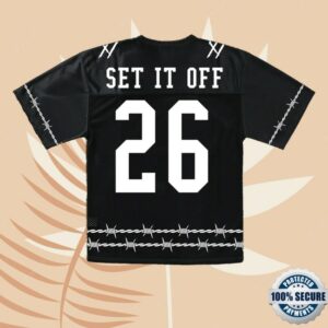 Set It Off Store Merch Sio Barbed Wire Jersey